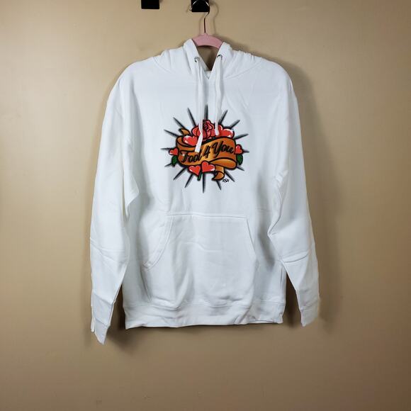 By Samii Ryan Fool 4 U Graphic Hoodie Size M - Picture 1 of 9